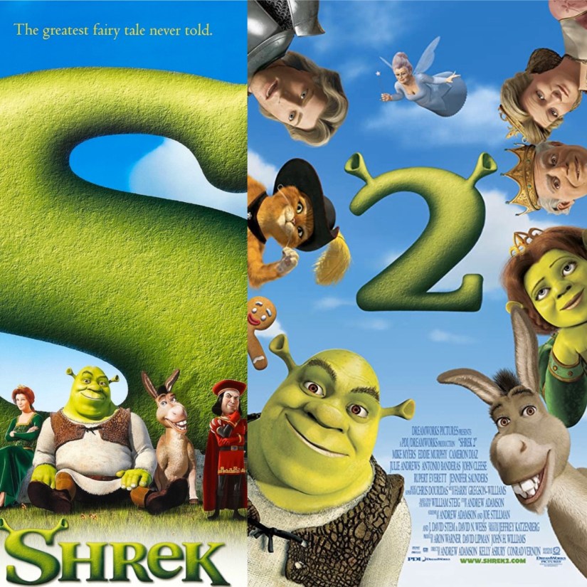 Shrek and Shrek 2